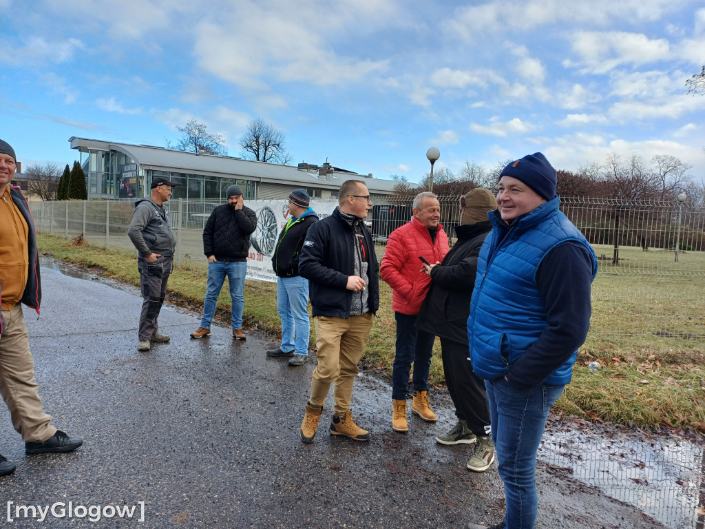W  Głogowie zbierają się protestujący rolnicy