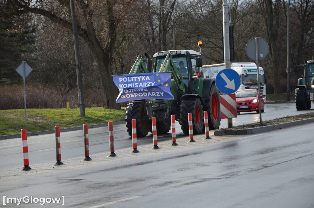 W  Głogowie zbierają się protestujący rolnicy