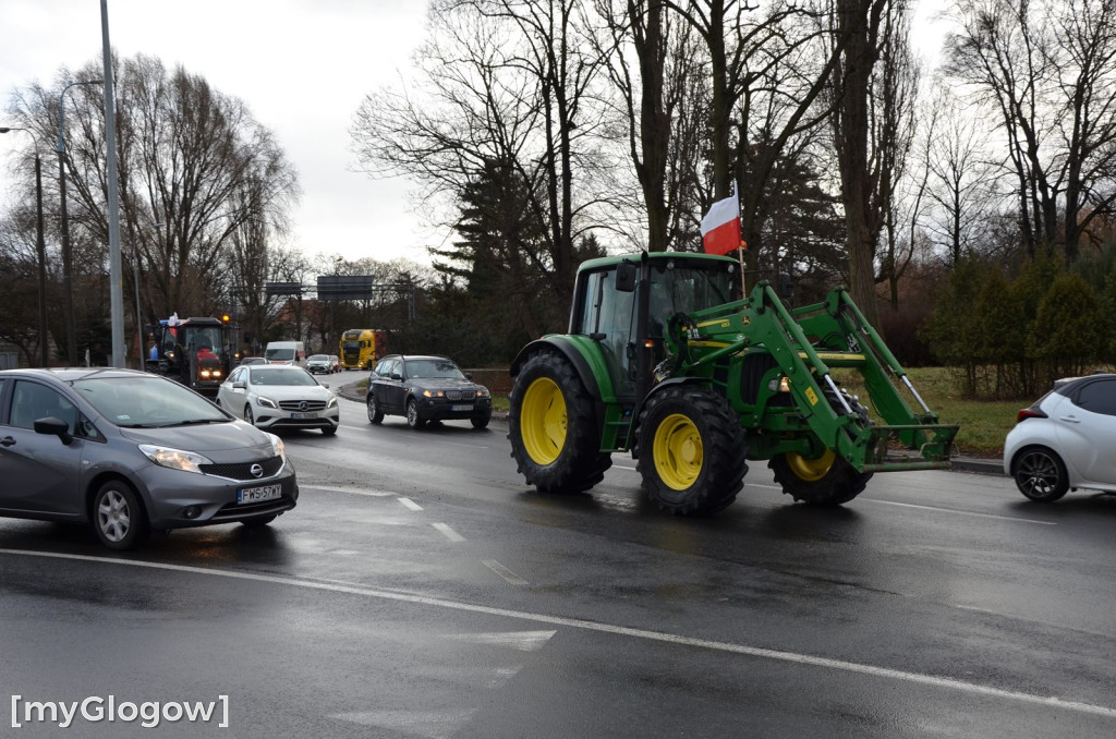 W  Głogowie zbierają się protestujący rolnicy