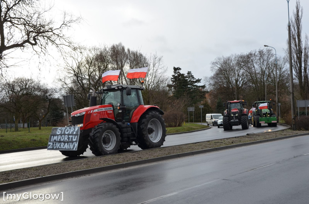 W  Głogowie zbierają się protestujący rolnicy