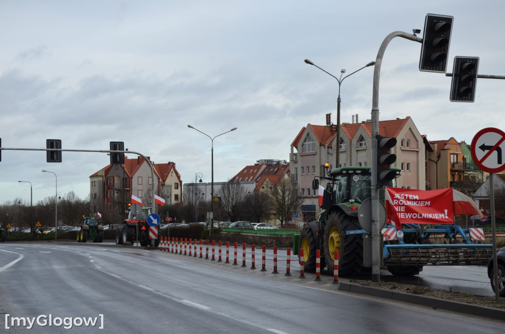 W  Głogowie zbierają się protestujący rolnicy
