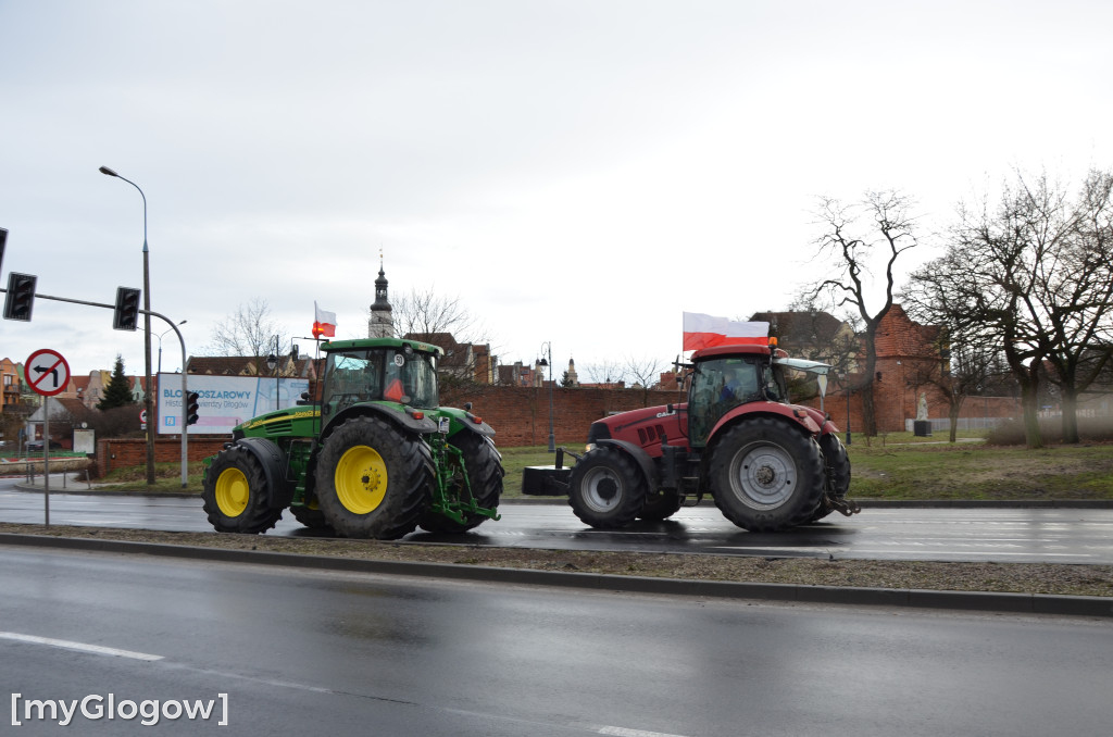 W  Głogowie zbierają się protestujący rolnicy