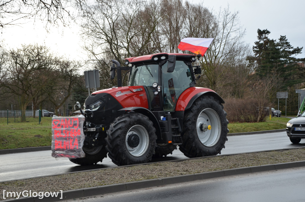 W  Głogowie zbierają się protestujący rolnicy