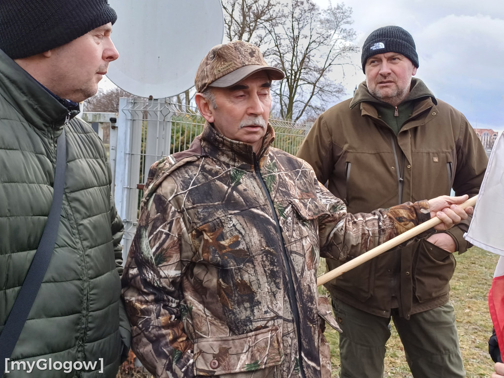 Ponad 200 rolników i 100 ciągników w Głogowie. Dwa razy więcej niż zapowiadali