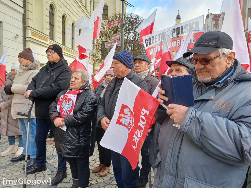 Setki mieszkańców regionu na Proteście Wolnych Polaków w Głogowie