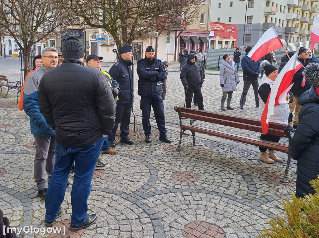 Setki mieszkańców regionu na Proteście Wolnych Polaków w Głogowie