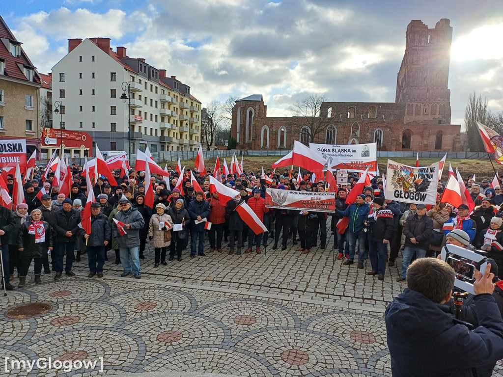 Setki mieszkańców regionu na Proteście Wolnych Polaków w Głogowie
