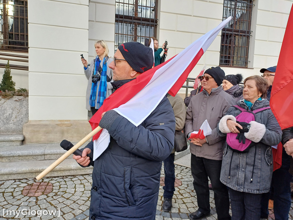 Setki mieszkańców regionu na Proteście Wolnych Polaków w Głogowie