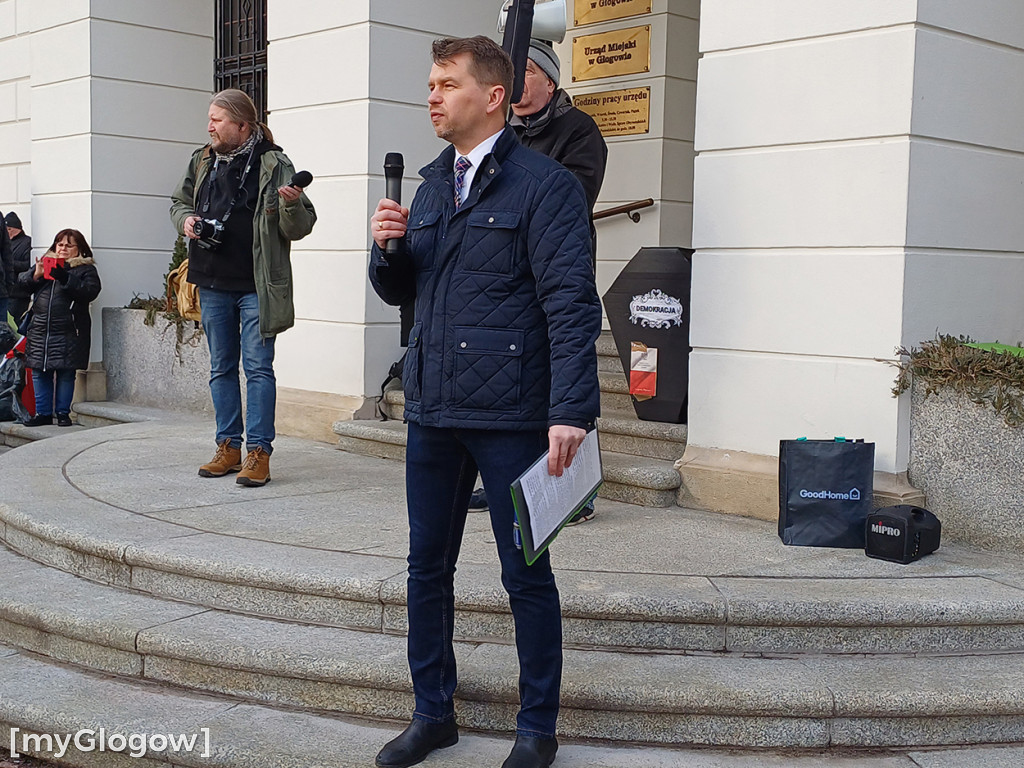 Setki mieszkańców regionu na Proteście Wolnych Polaków w Głogowie