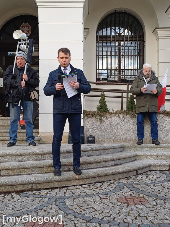 Setki mieszkańców regionu na Proteście Wolnych Polaków w Głogowie