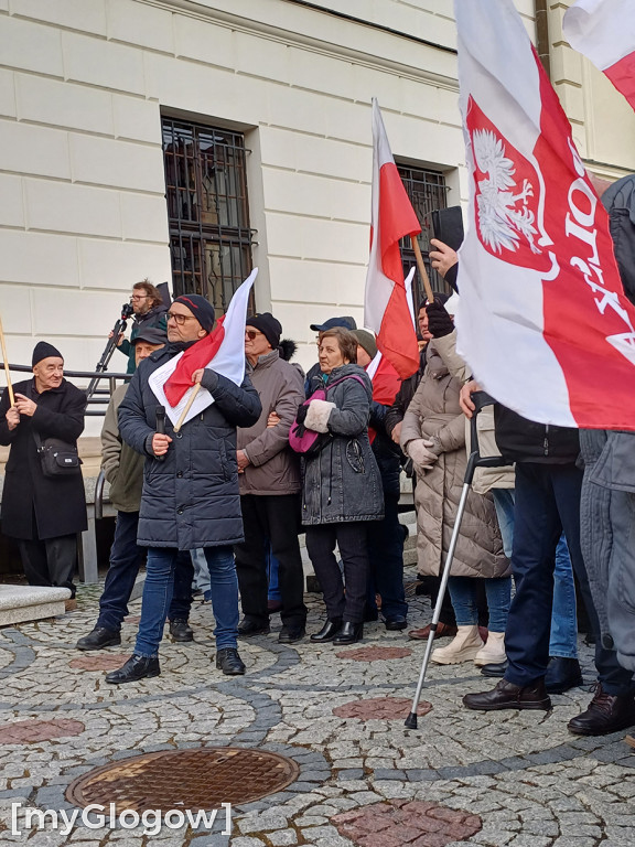 Setki mieszkańców regionu na Proteście Wolnych Polaków w Głogowie
