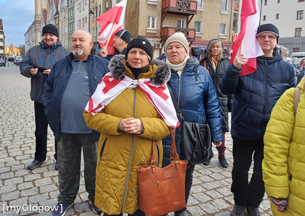 Setki mieszkańców regionu na Proteście Wolnych Polaków w Głogowie