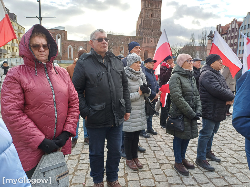Setki mieszkańców regionu na Proteście Wolnych Polaków w Głogowie