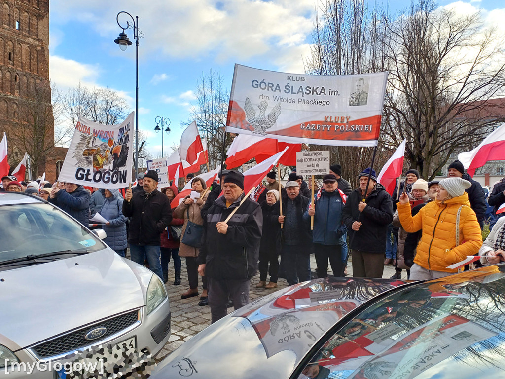 Setki mieszkańców regionu na Proteście Wolnych Polaków w Głogowie