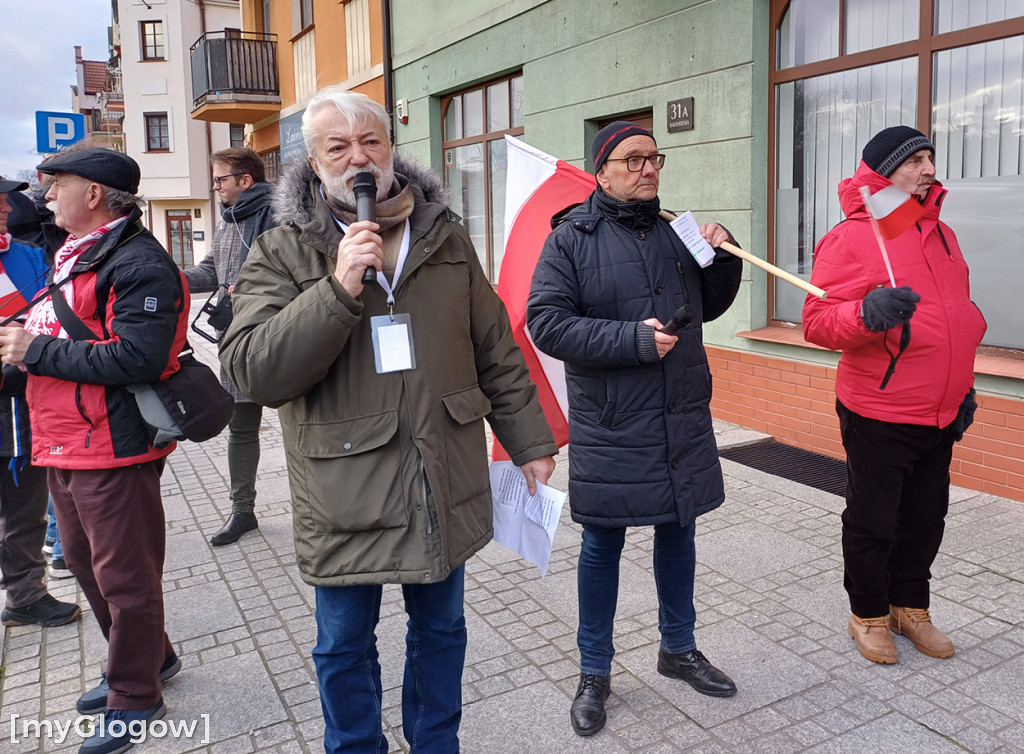 Setki mieszkańców regionu na Proteście Wolnych Polaków w Głogowie