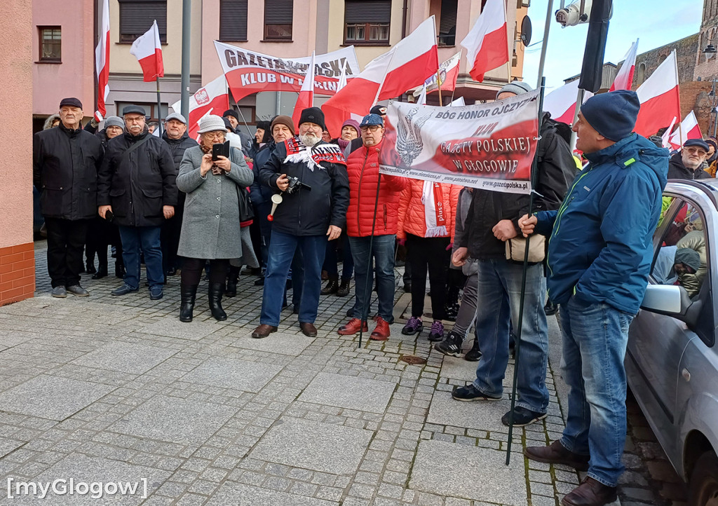Setki mieszkańców regionu na Proteście Wolnych Polaków w Głogowie