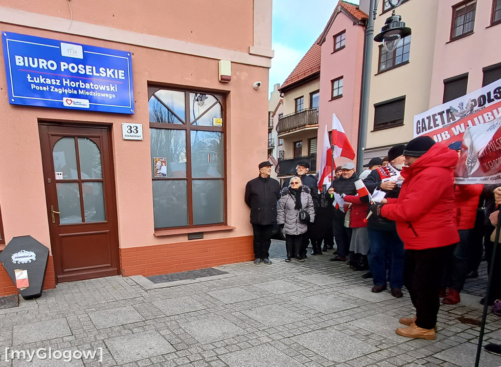 Setki mieszkańców regionu na Proteście Wolnych Polaków w Głogowie