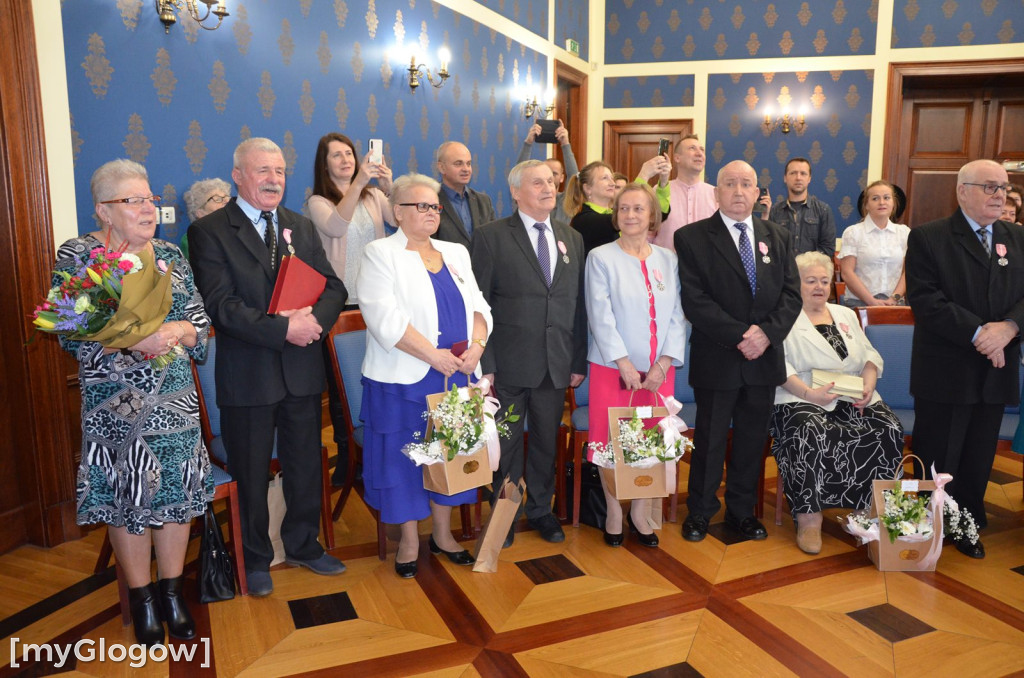 Piękny jubileusz. Złote Gody 10 par w głogowskim ratuszu