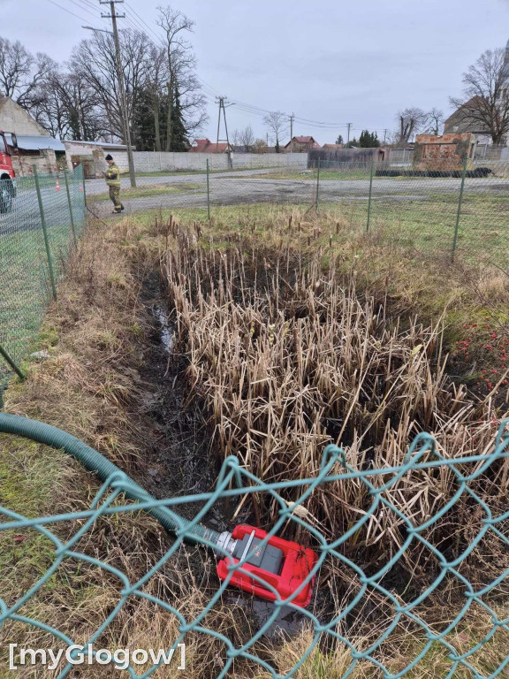 Gmina Sława walczy z podtopieniami