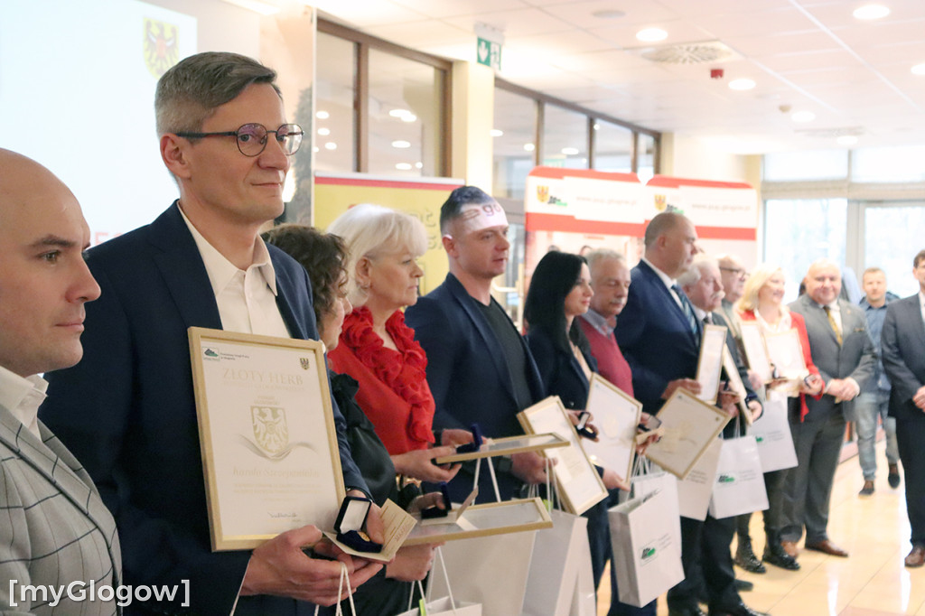 18 głogowskich firm nagrodzonych Złotym Herbem Powiatu