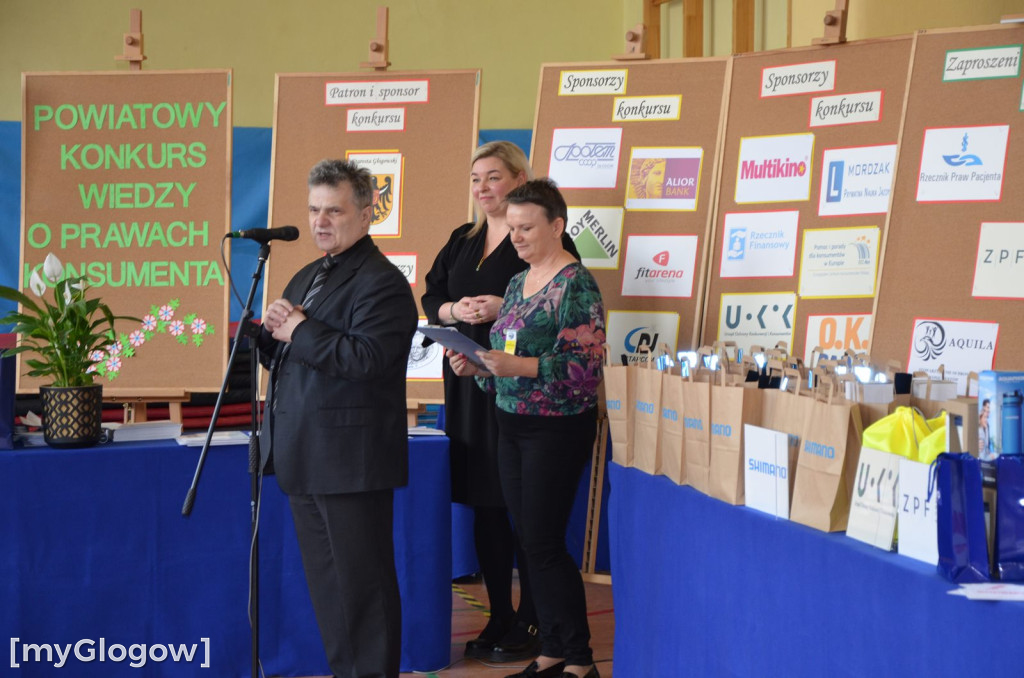 Gala głogowskiego konkursu o prawach konsumenta