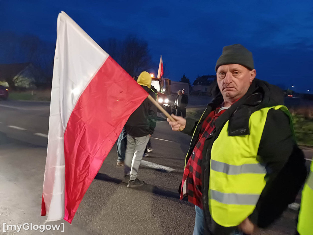 Rozpoczęła się blokada DK12 w Nielubi