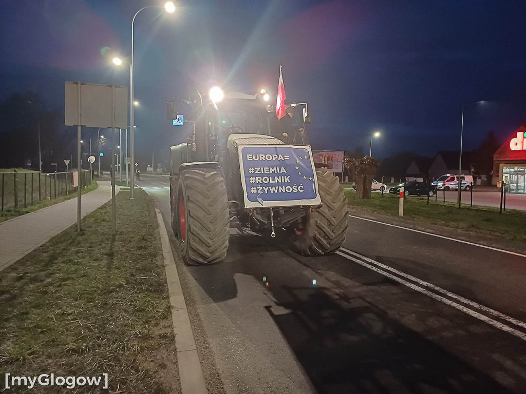 Rozpoczęła się blokada DK12 w Nielubi