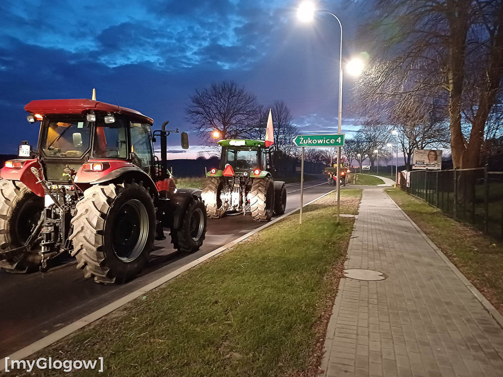 Rozpoczęła się blokada DK12 w Nielubi