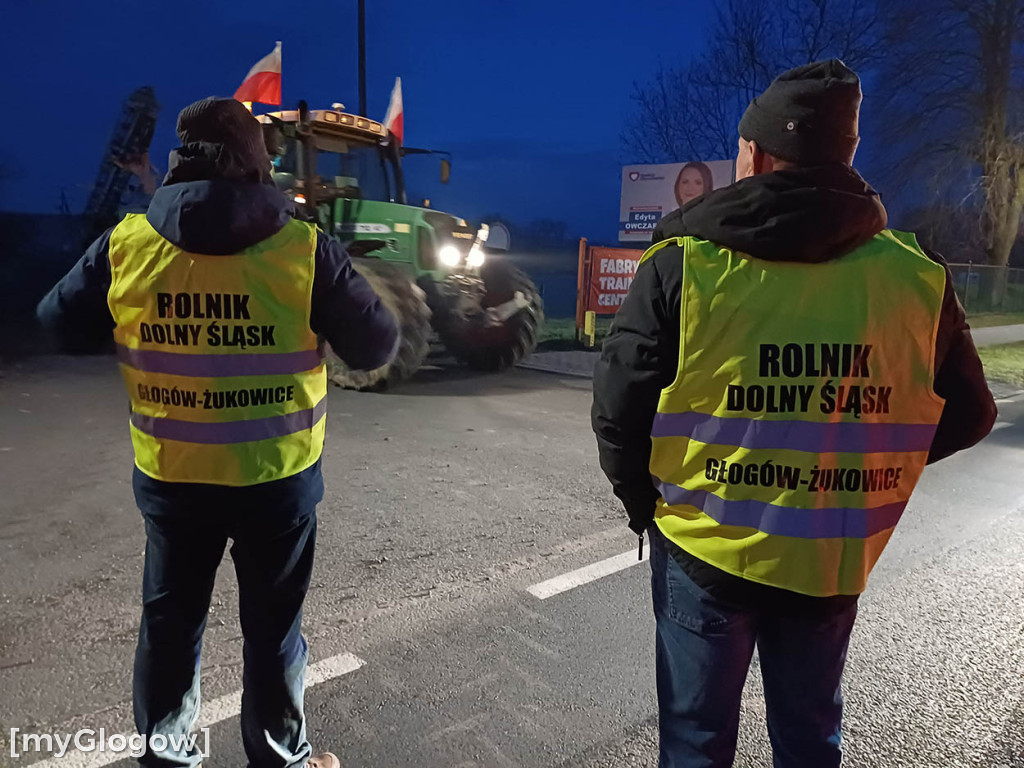 Rozpoczęła się blokada DK12 w Nielubi