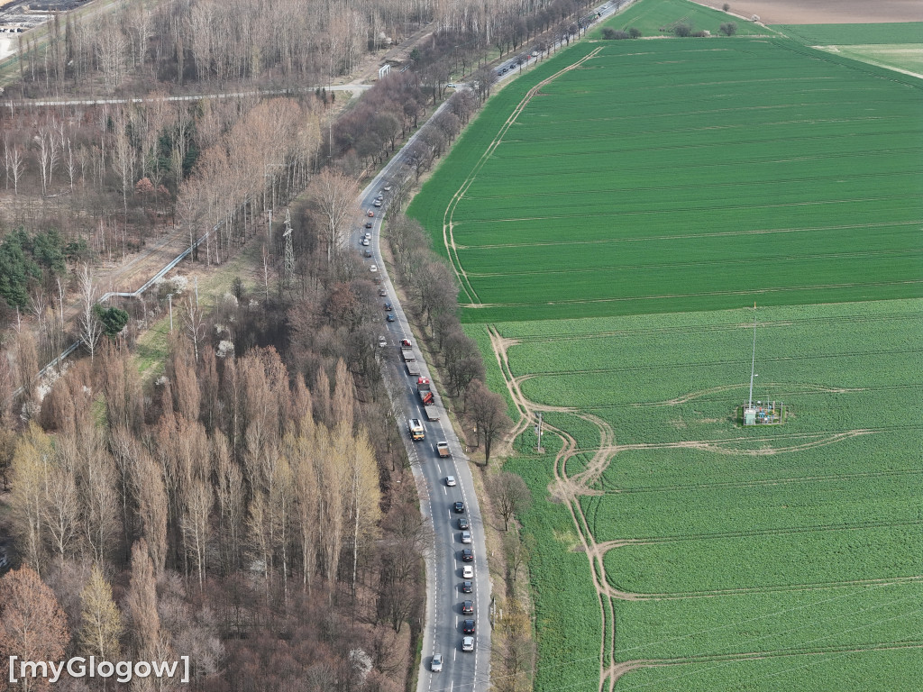 Blokada rolnicza w Nielubi i wycieczki po DW 292