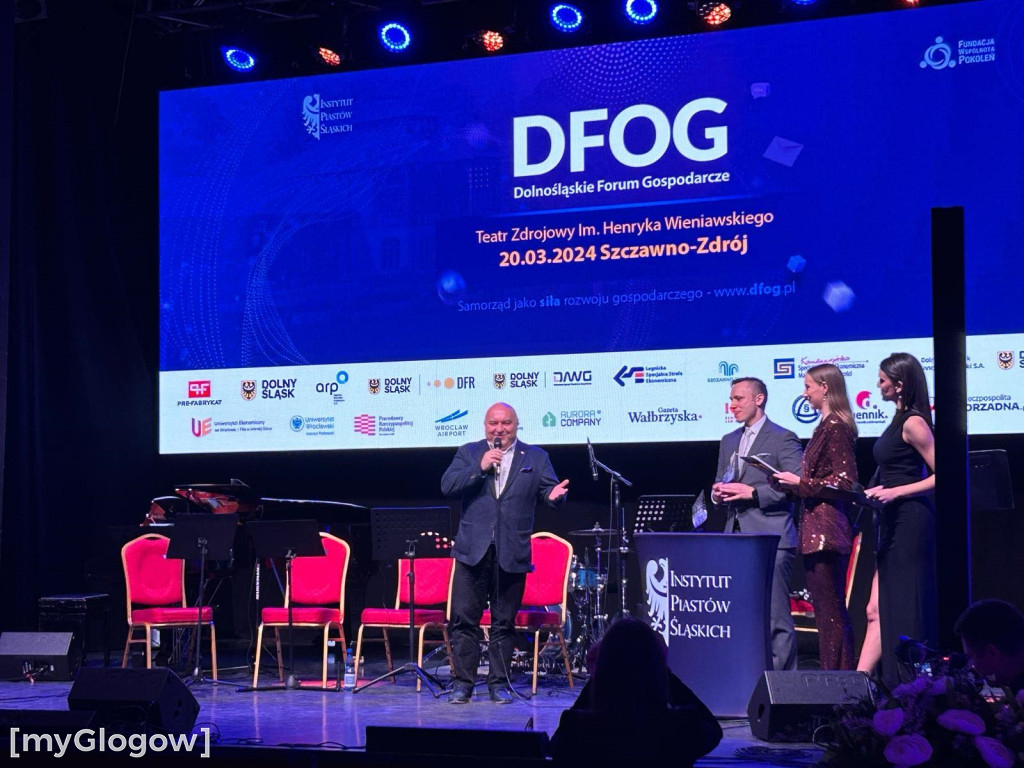 Prestiżowa nagroda dla starosty głogowskiego