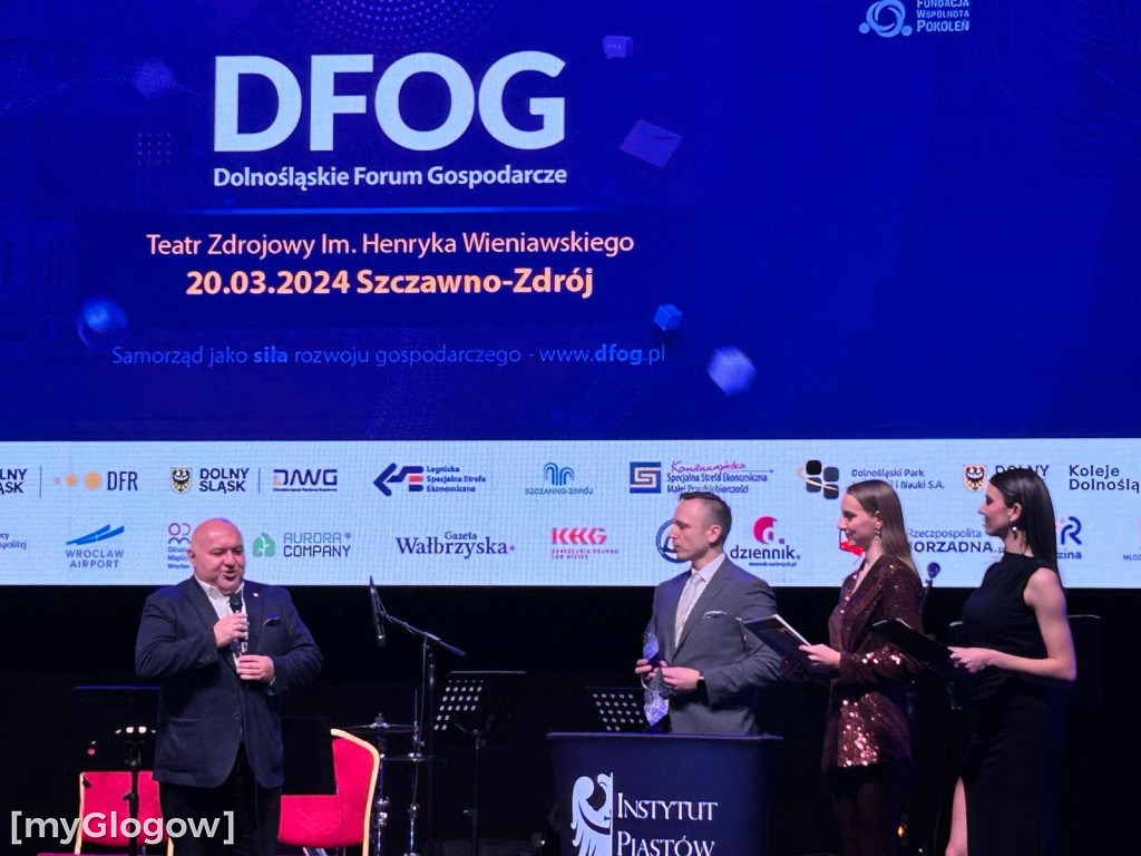 Prestiżowa nagroda dla starosty głogowskiego