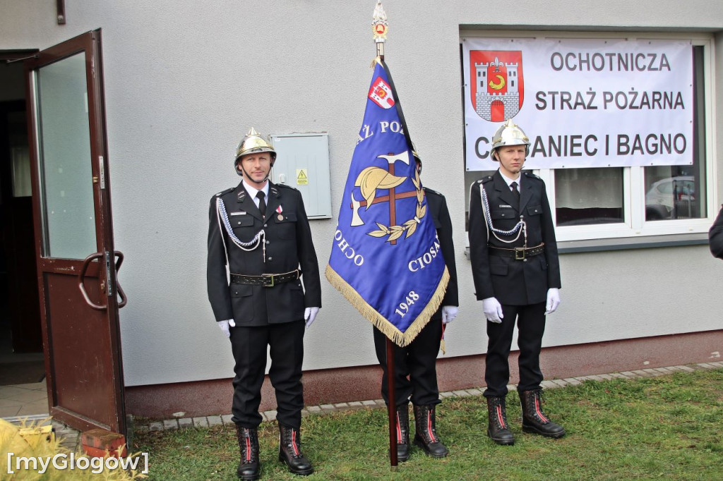 OSP Ciosaniec i Bagno mają nowy samochód