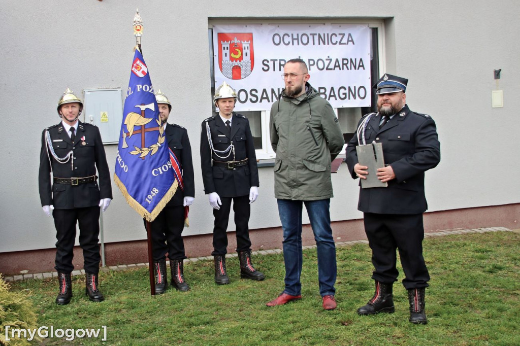 OSP Ciosaniec i Bagno mają nowy samochód