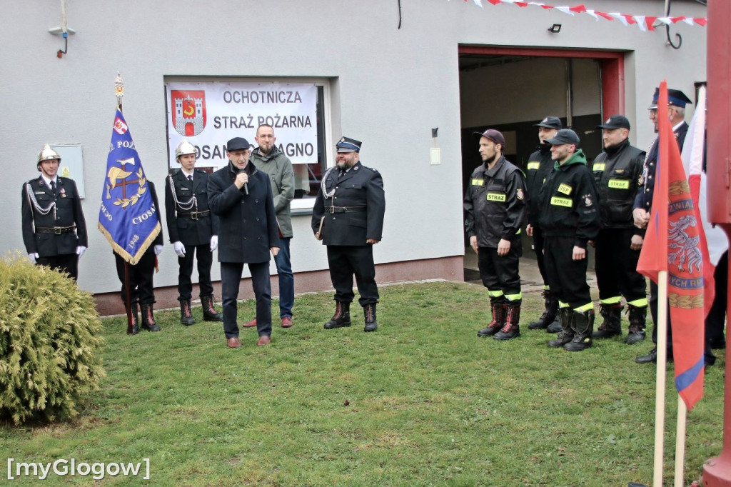 OSP Ciosaniec i Bagno mają nowy samochód