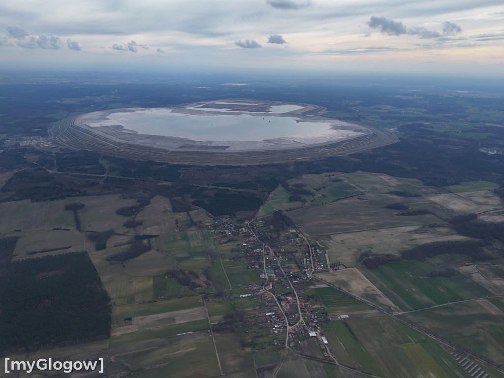 KGHM: Żelazny Most z lotu ptaka