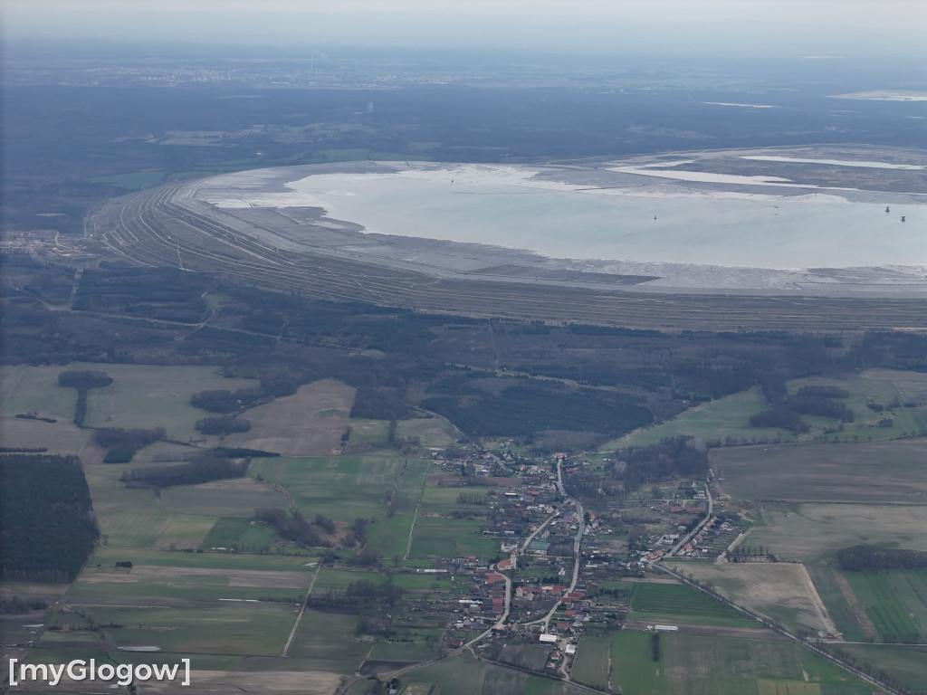 KGHM: Żelazny Most z lotu ptaka