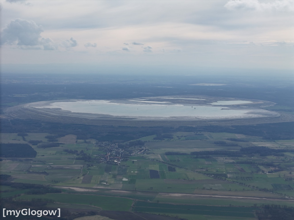 KGHM: Żelazny Most z lotu ptaka