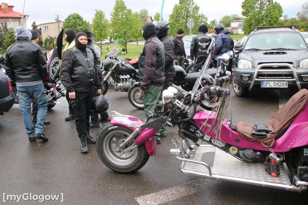 Parada motocyklowa w gminie Sława