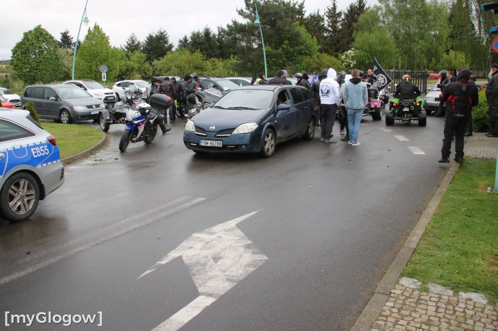 Parada motocyklowa w gminie Sława