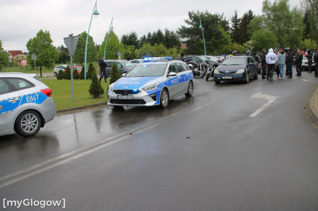 Parada motocyklowa w gminie Sława