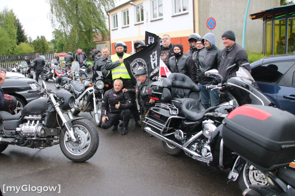Parada motocyklowa w gminie Sława