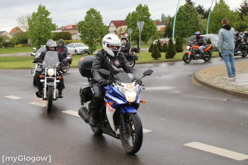Parada motocyklowa w gminie Sława