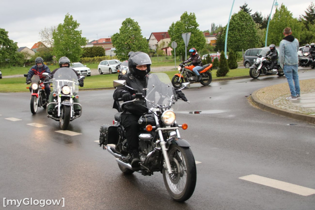 Parada motocyklowa w gminie Sława