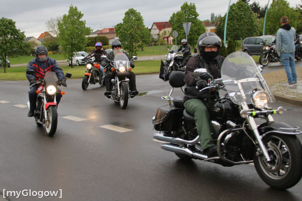 Parada motocyklowa w gminie Sława