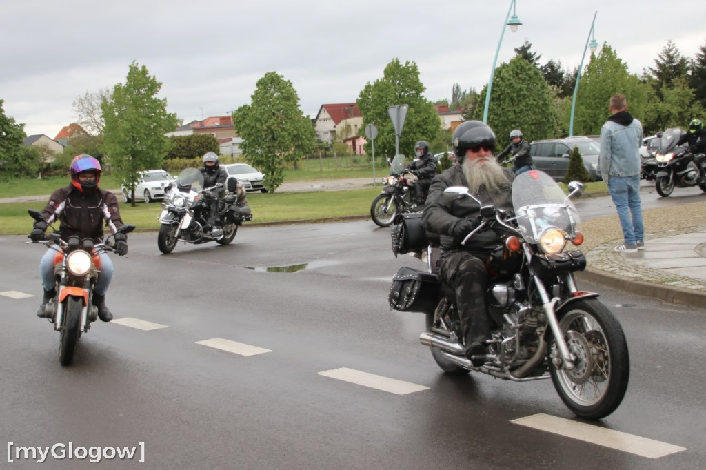 Parada motocyklowa w gminie Sława