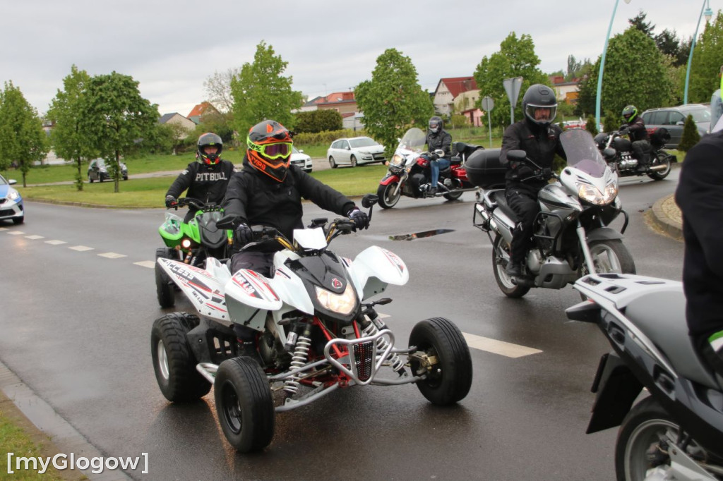 Parada motocyklowa w gminie Sława
