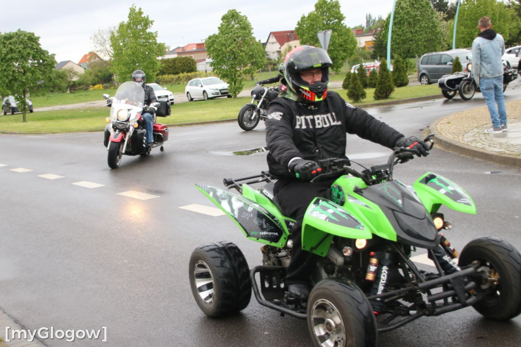 Parada motocyklowa w gminie Sława