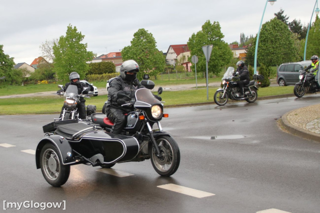 Parada motocyklowa w gminie Sława