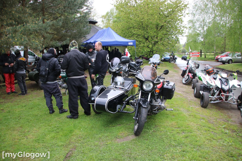 Parada motocyklowa w gminie Sława